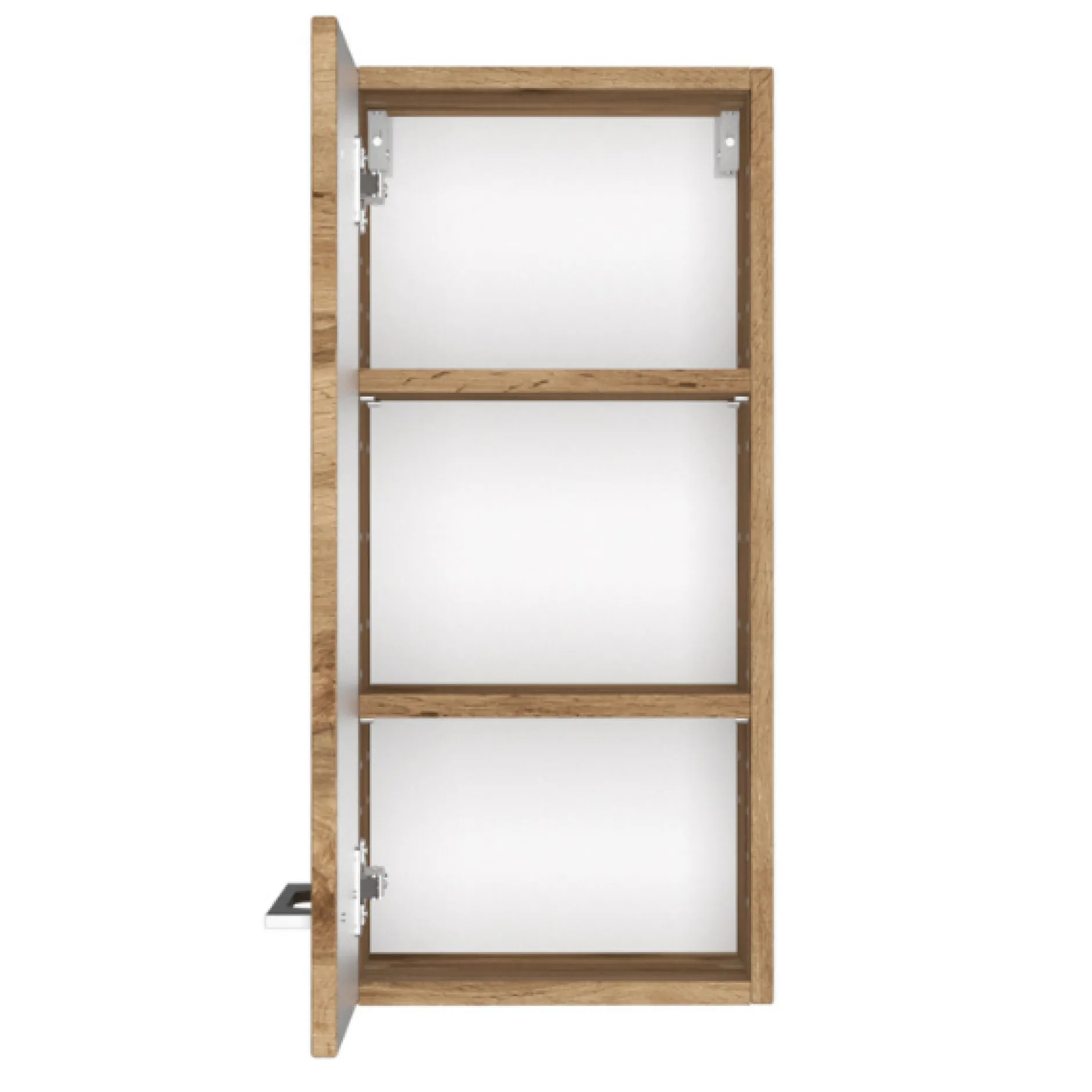 SefaBadezimmer : Wandschrank, Spiegelschrank, Waschtischunterschrank - Eiche