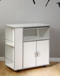 Seitenschrank Easy 76 cm mit Rollen
