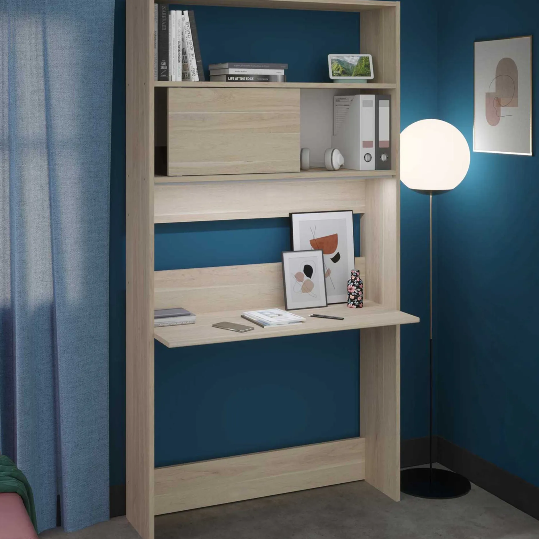 Sekretär Fina 105 cm - Eiche