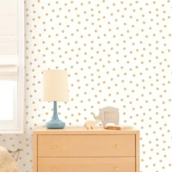 Selbstklebende Tapete Gold Dot