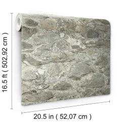 Selbstklebende Tapete Weathered Stone