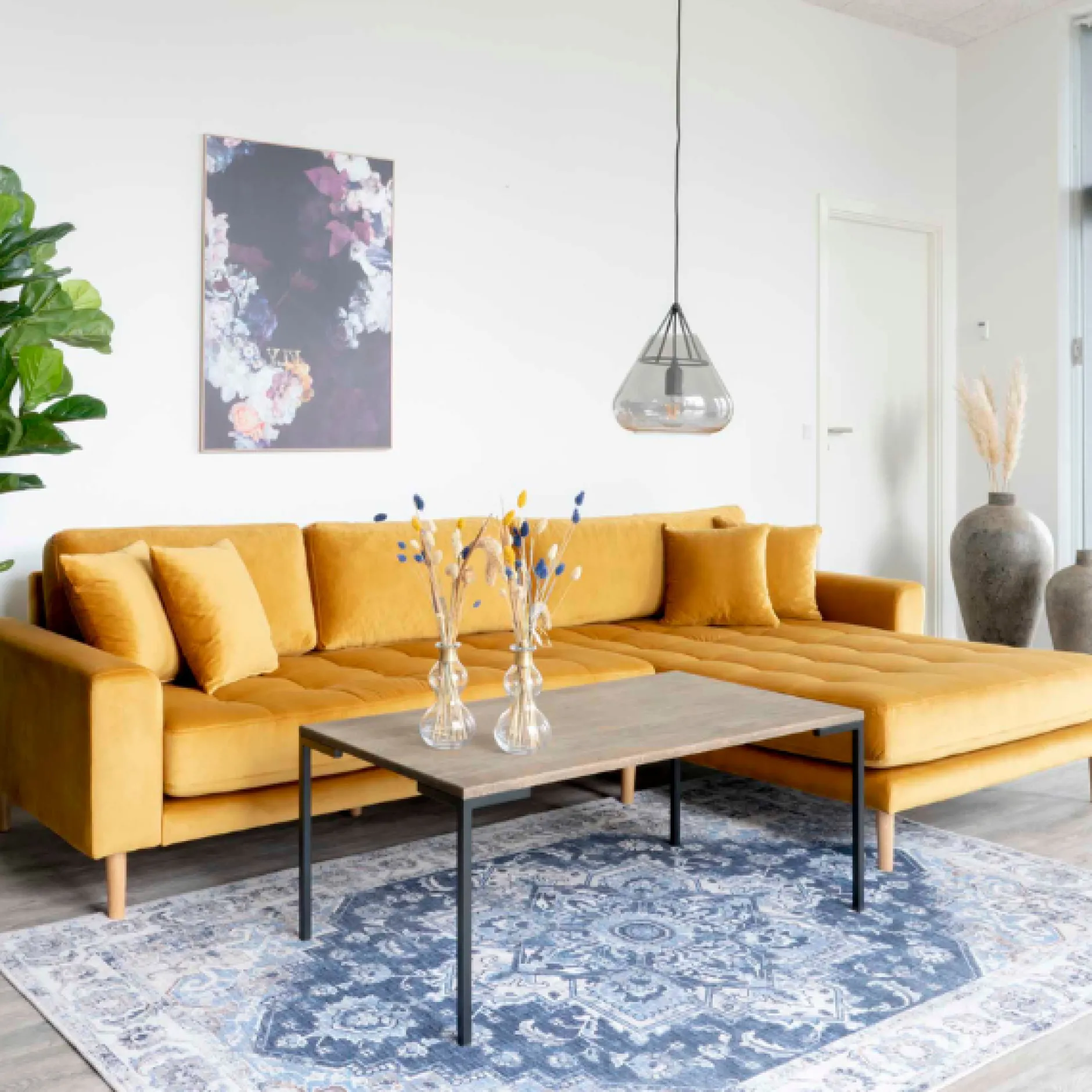 Senfgelbes Lido Lounge Sofa - HN1004