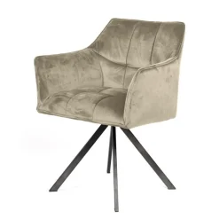 Sessel Rasto velours - champagne