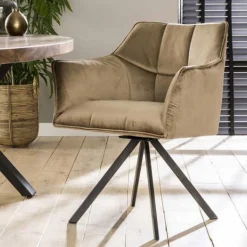 Sessel Rasto velours - champagne
