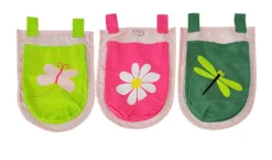 Set mit 3 Aufbewahrungstaschen Spring