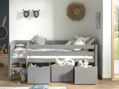 Set mit 3 Schubladen Pip - grau