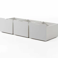 Set mit 3 Schubladen Pip - weiß