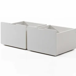Set mit 2 Schubladen Pip - weiß
