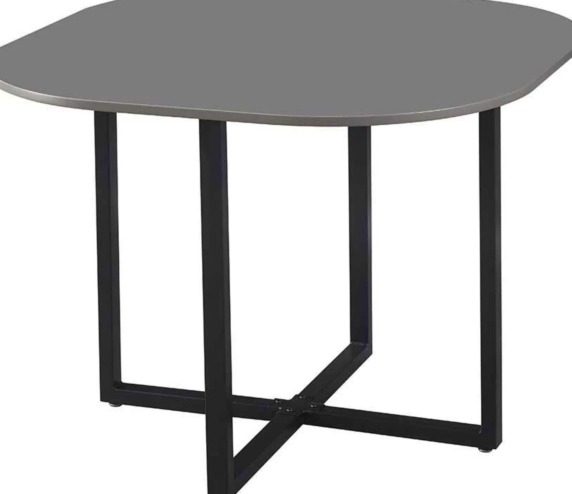 Set Tisch und Stühle Eva | 100 x 100 x 75 cm | Grau
