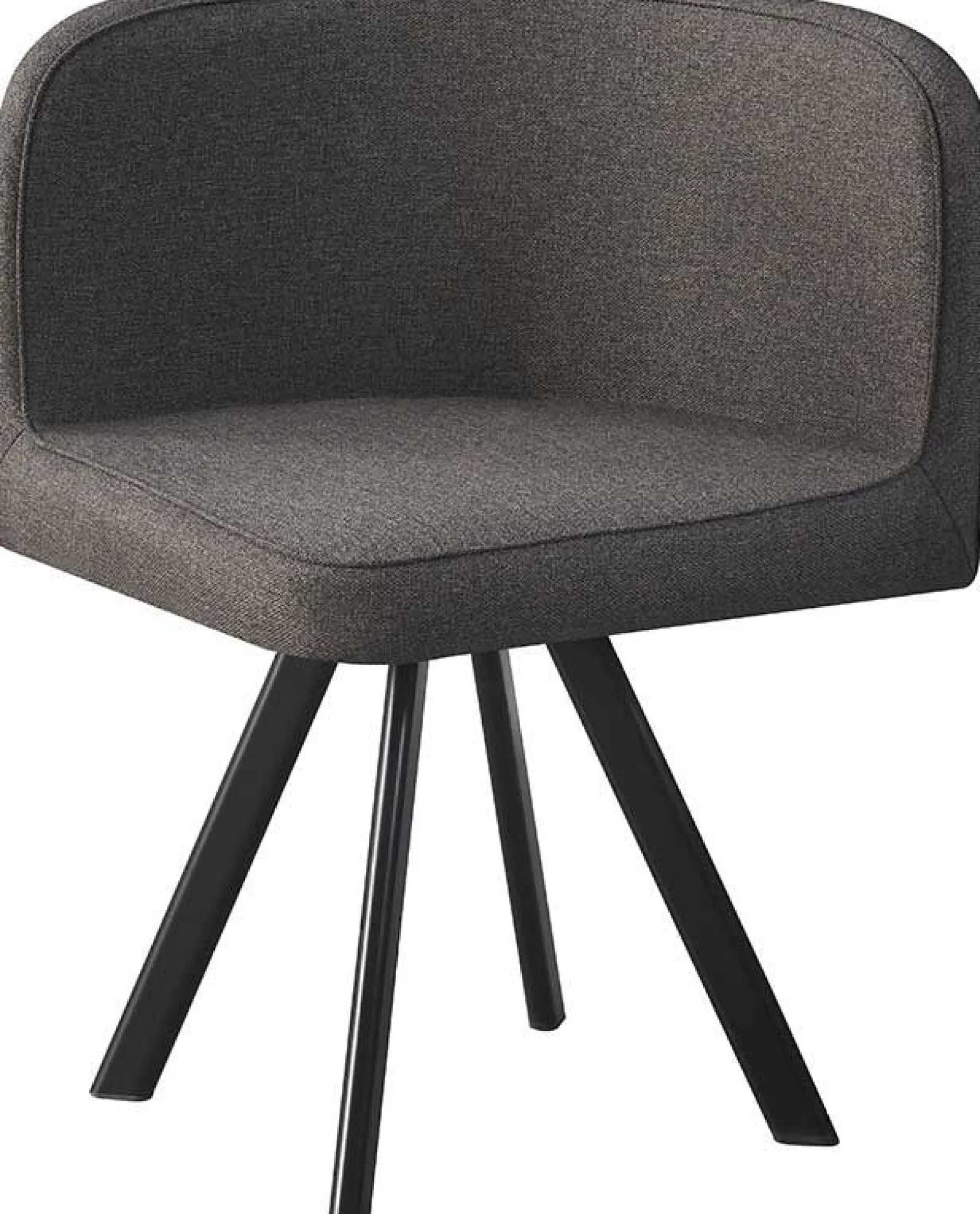 Set Tisch und Stühle Eva | 100 x 100 x 75 cm | Grau