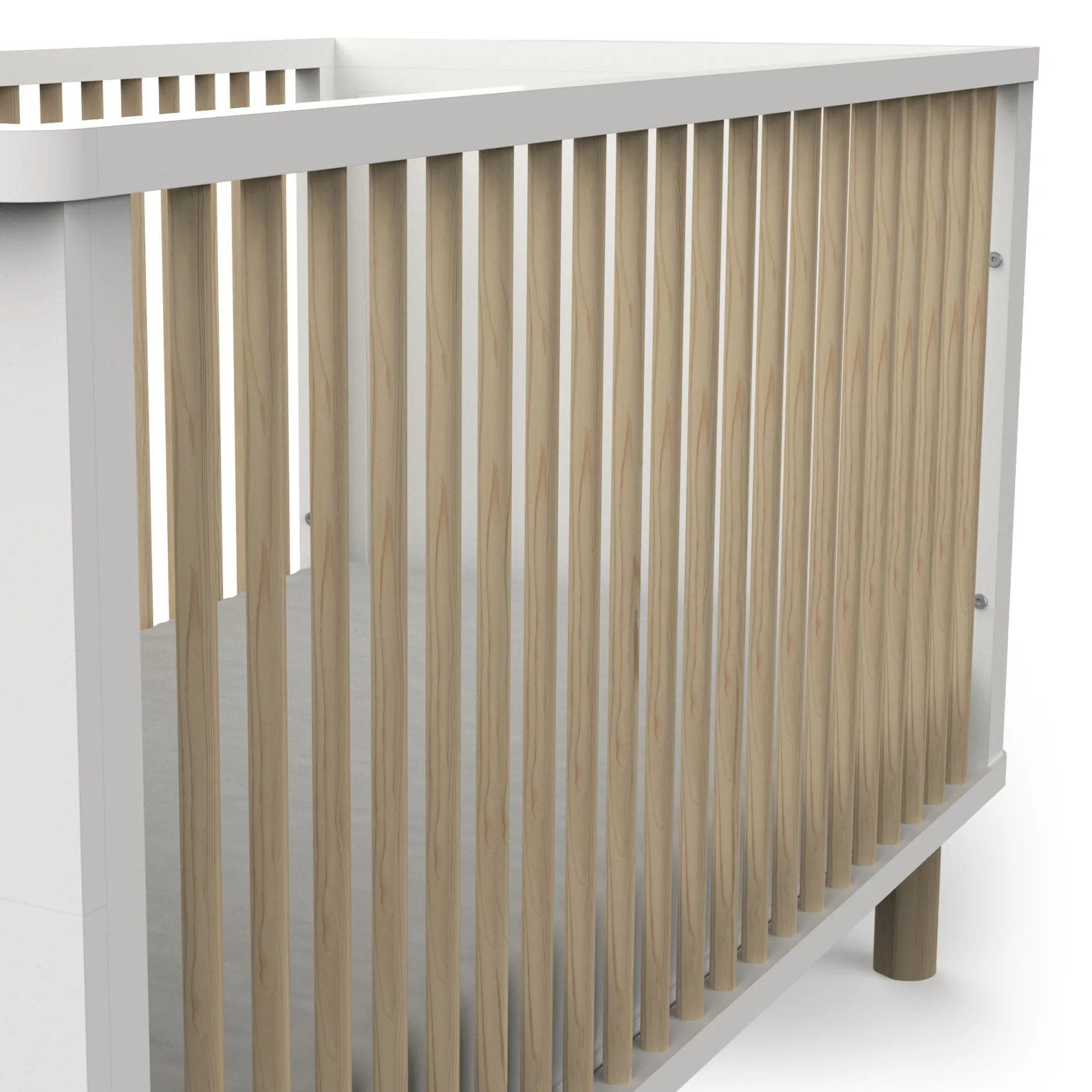 Sicherheitsbretter für Anzuchtbett Ochna | 144,4 x 74,4 x 47,4 cm | Weiß