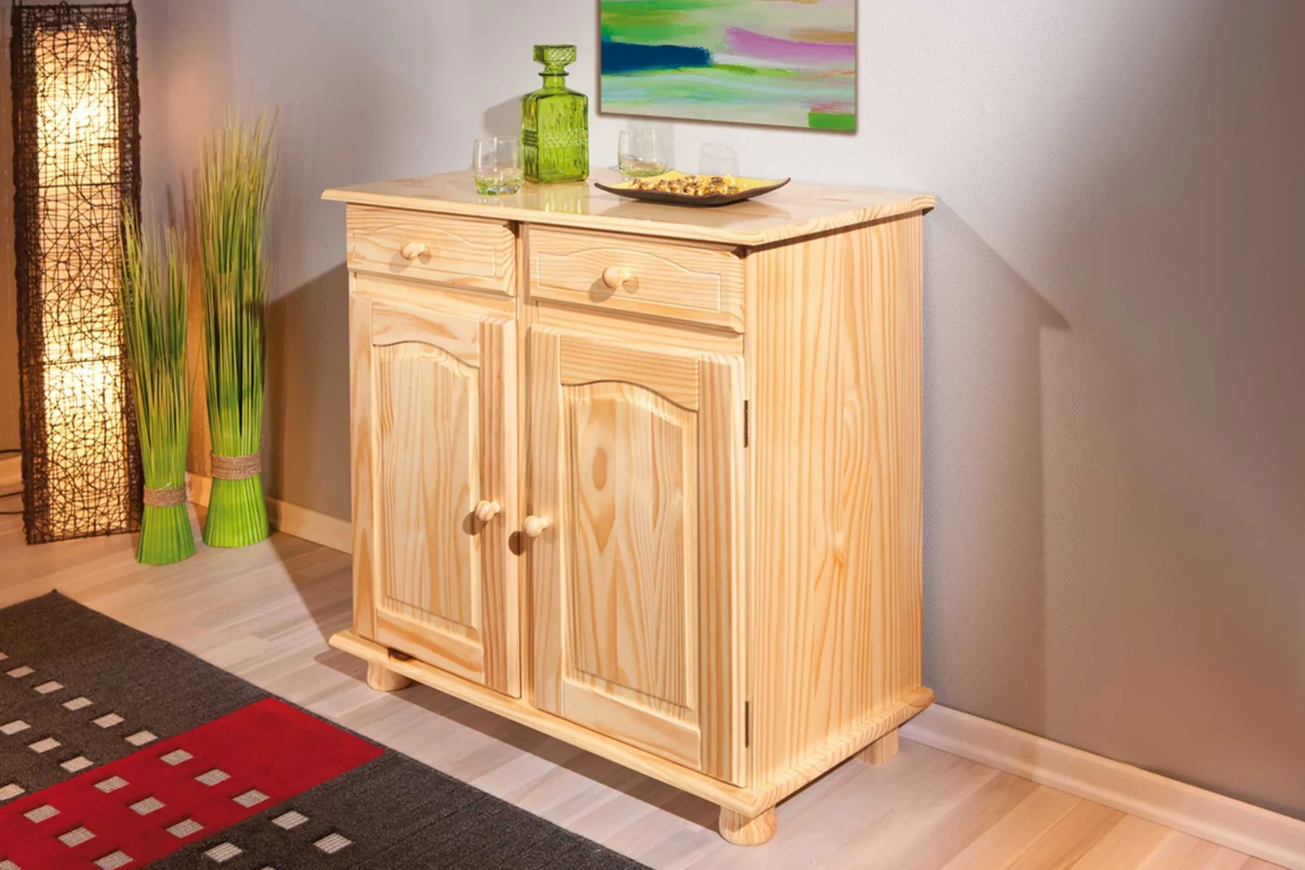 Sideboard Abaco (2 Türen) - braun