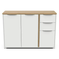 Sideboard Access | 121,5 x 39,6 x 85,6 cm | Weiß