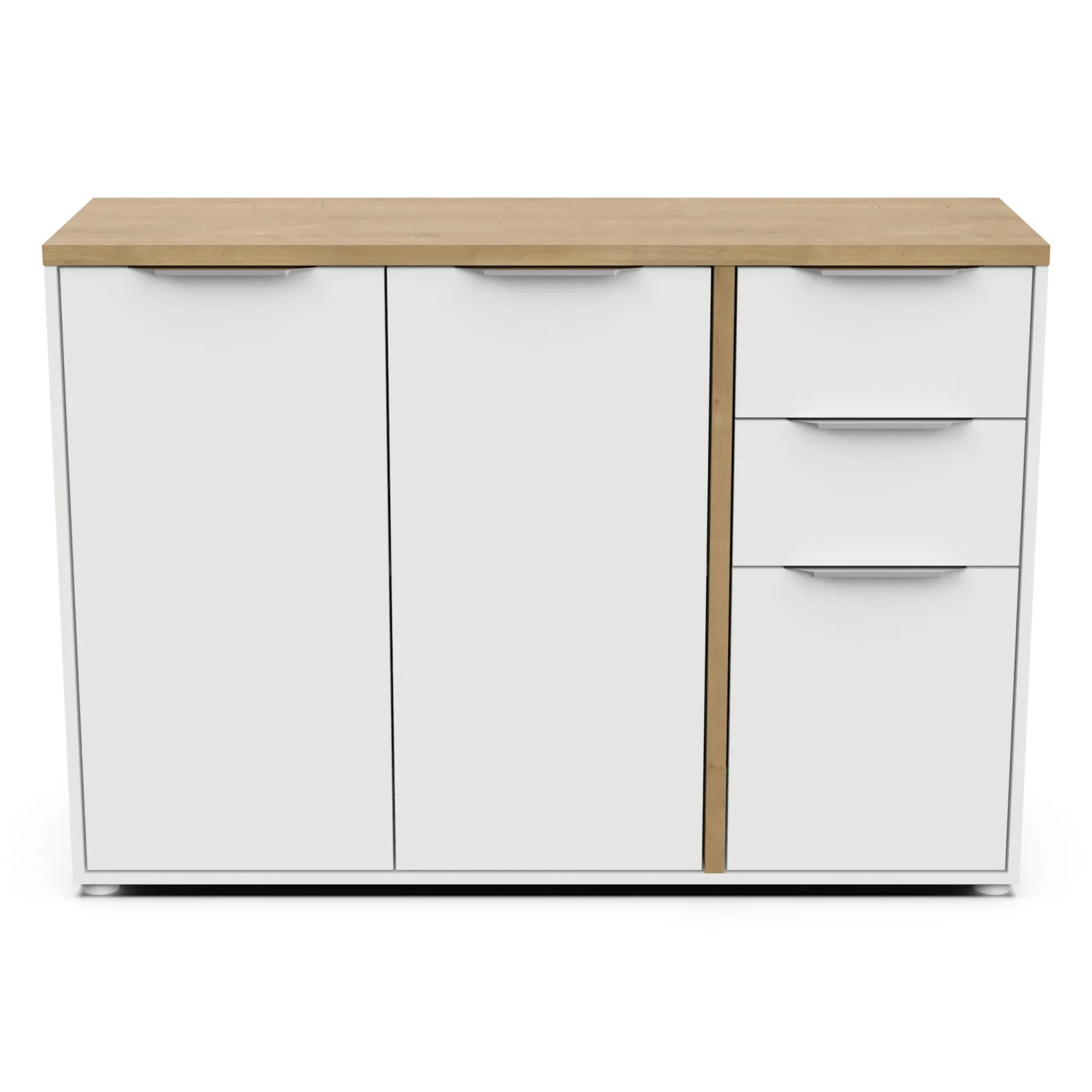 Sideboard Access | 121,5 x 39,6 x 85,6 cm | Weiß