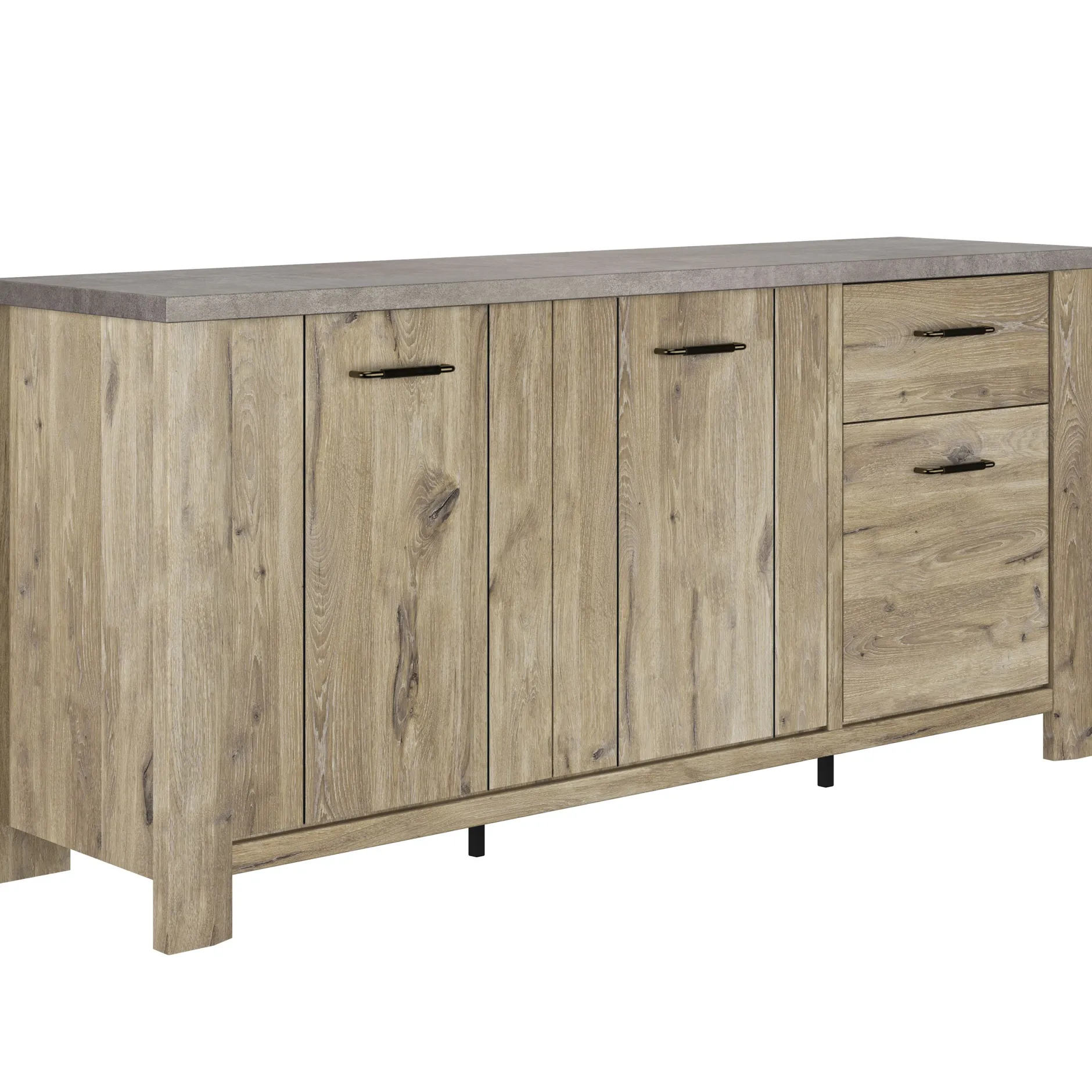 Sideboard Basalte | 190 x 50 x 88 cm | Viking Oak Design
