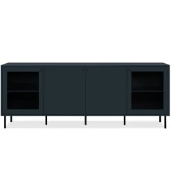 Sideboard Carillon 180cm mit vier Türen - navy blau
