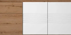 Sideboard Magda | 180 x 47 x 87 cm | Brown High Gloss White