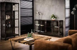 Sideboard Raft Metall 4 Türen