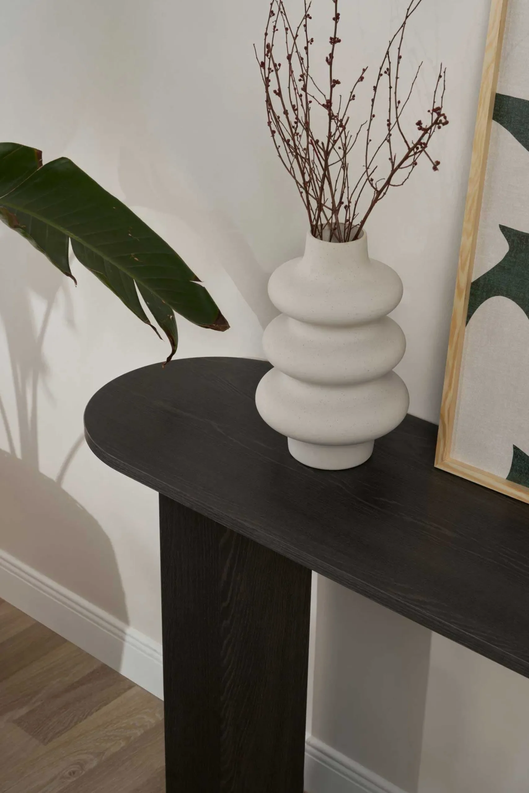 Sira Sideboard | 100 % MELAMIN | Lumiere Schwarz