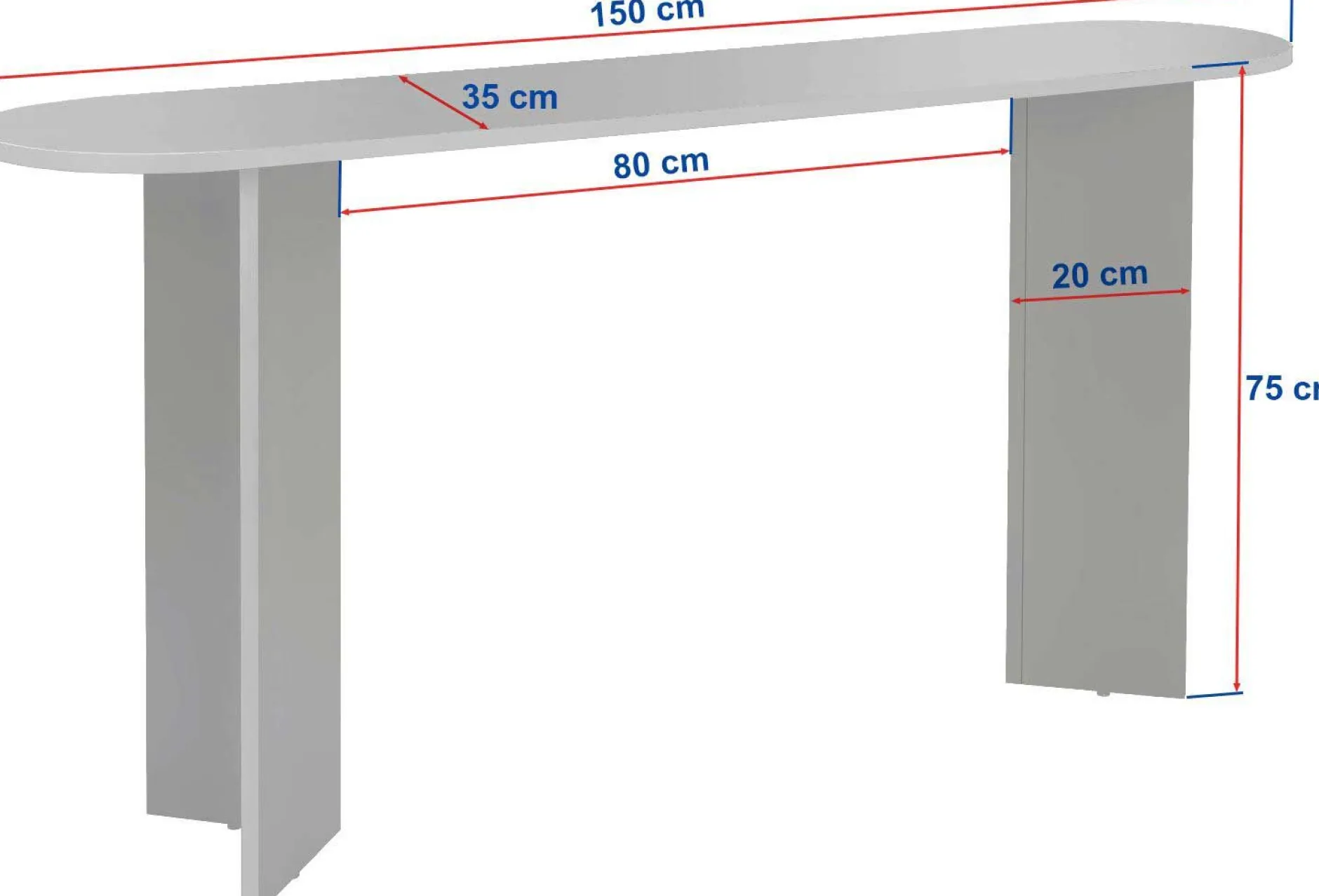 Sira Sideboard | 100 % MELAMIN | Travertin