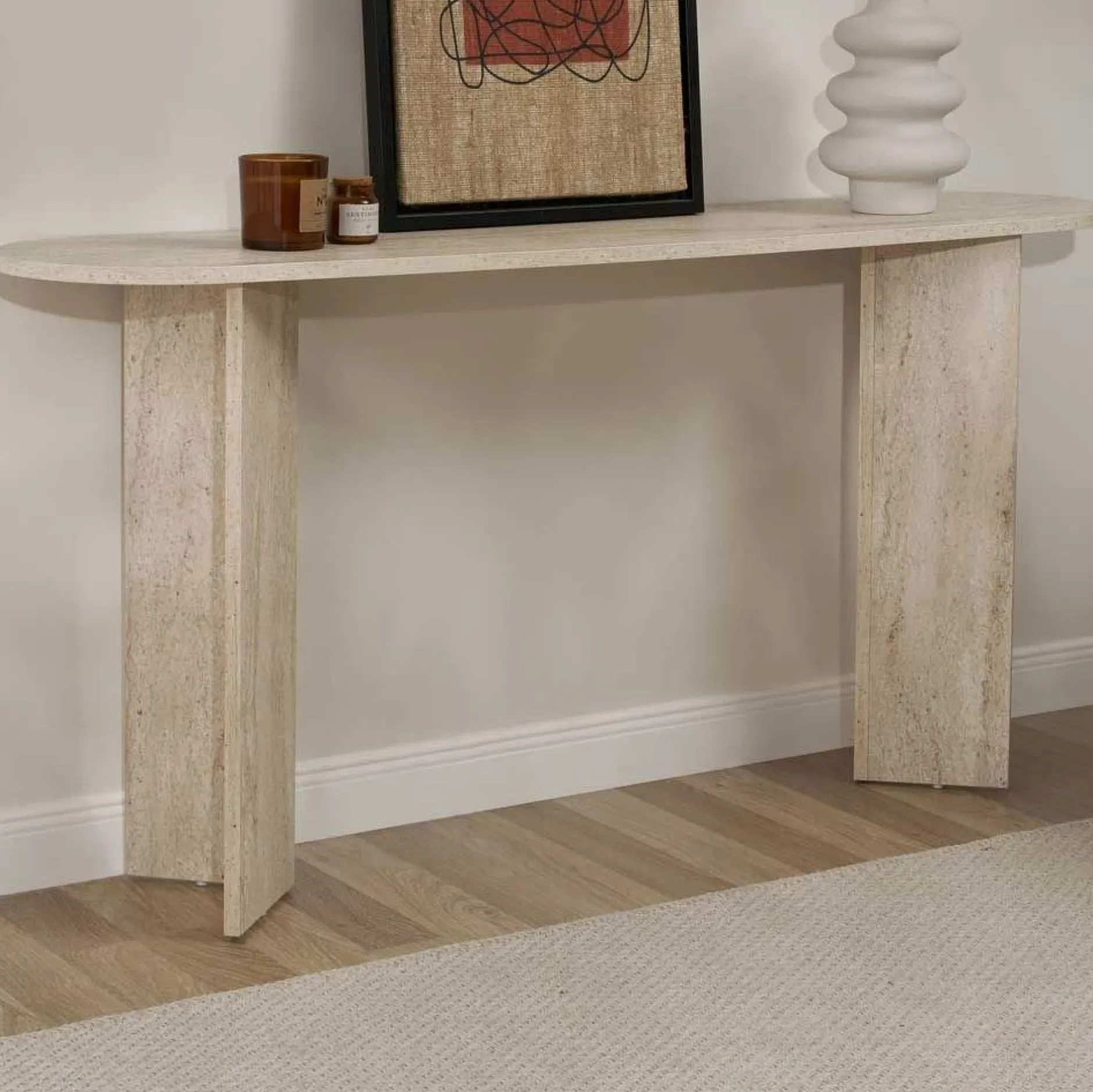 Sira Sideboard | 100 % MELAMIN | Travertin