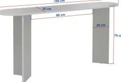 Sira Sideboard | 100 % MELAMIN | Walnuss