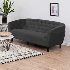 3-Sitzer Sofa Isiah 191cm - dunkelgrau