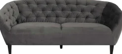 3-Sitzer Sofa Isiah 191cm - dunkelgrau