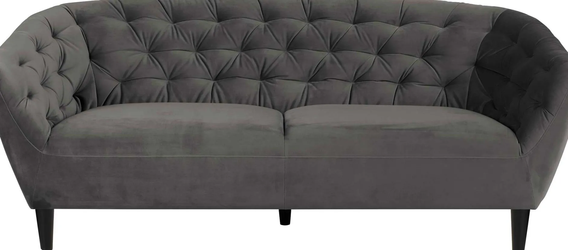 3-Sitzer Sofa Isiah 191cm - dunkelgrau