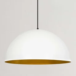 Sivani Kronleuchter | METALLGEHÄUSE | Weiß, Gold