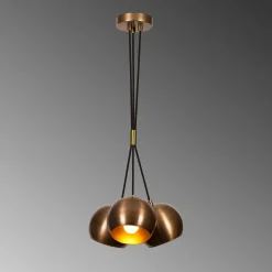 Sivani Kronleuchter | METALLGEHÄUSE | Vintage
