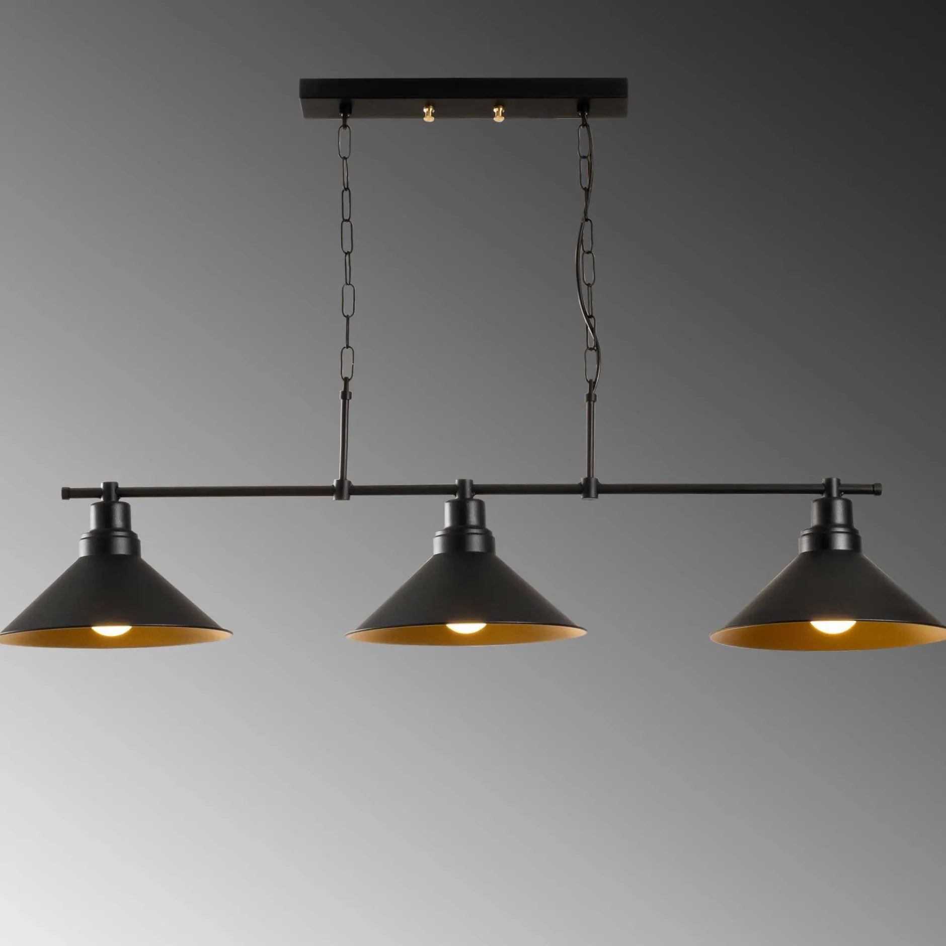 Sivani Kronleuchter | METALLGEHÄUSE | Schwarz