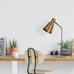 Sivani Tischlampe | METALLGEHÄUSE | Vintage
