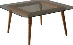 Smart Couchtisch | GEHÄRTETES GLAS | Bronze