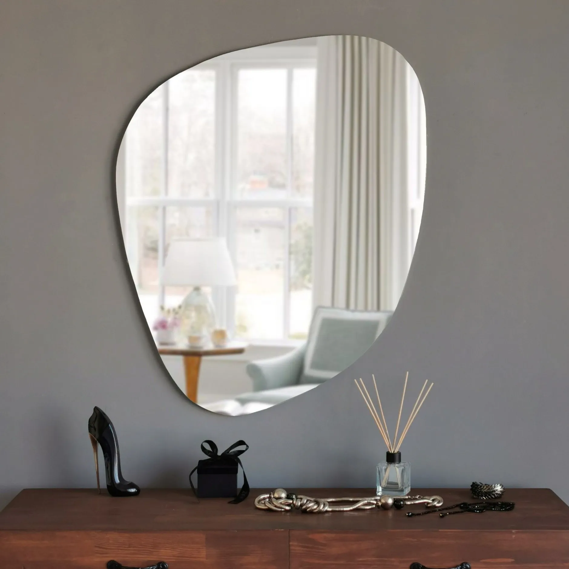 Soho Spiegel | 100 % MDF | Weiß