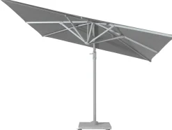 Sonnenschirm Bryce 300x300cm Gescova - Aluminium, weiß/grau