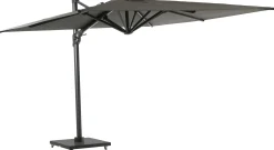 Sonnenschirm Bryce 300x300cm schwarz Aluminium Gestell