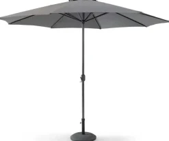 Sonnenschirm Norman 350 cm Aluminium Grau