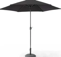 Sonnenschirm Norman Ø300cm schwarz - Aluminium - Gescova