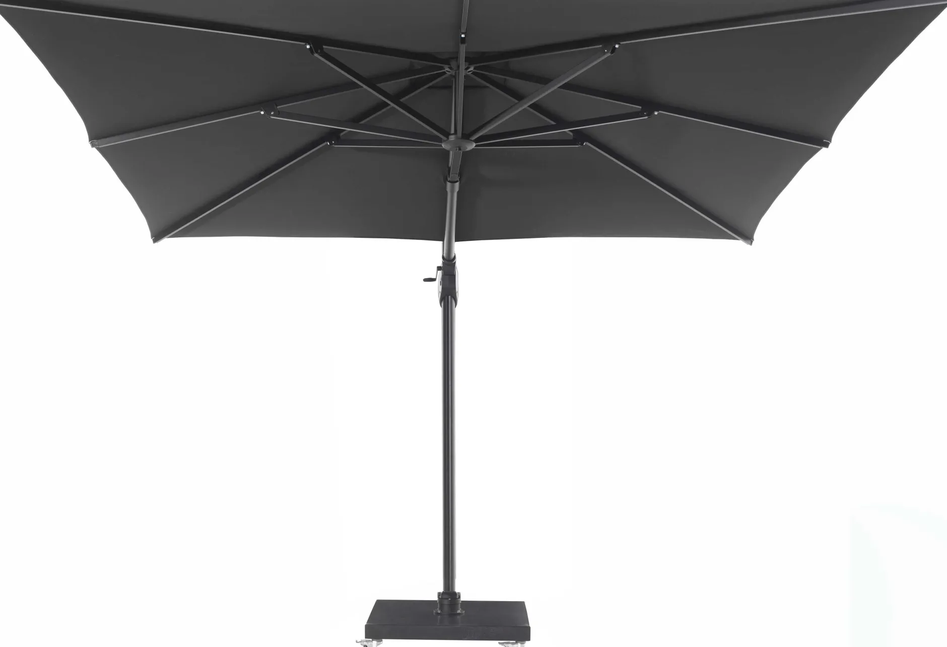 Sonnenschirm Tampa 300cm Gescova - Aluminium, Schwarz