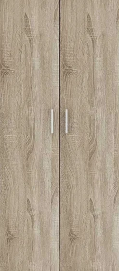 Sonoma Aufbewahrungsschrank Mike 80cm | 2 Türen | H180 x B80 x T42 cm