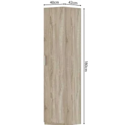 Sonoma Lagerschrank Mike | 1-türig | 180x40x42cm