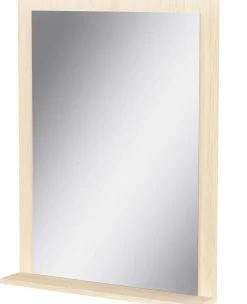 Spiegel Cougar - 64x12x83cm - mit Ablage - Eiche
