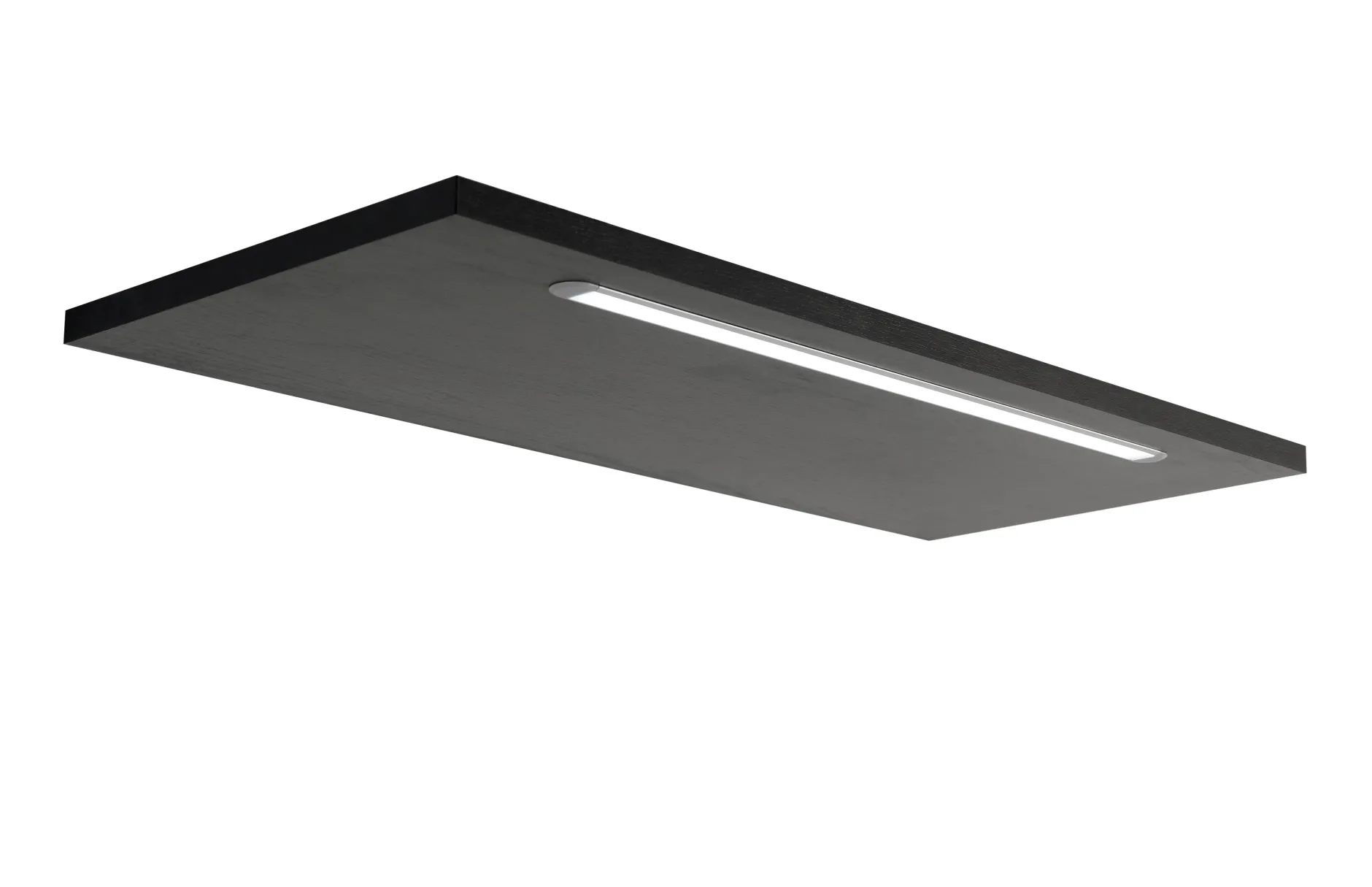 Spiegelschrank Bobbi 80cm Modell 1 3 Türen und LED-Beleuchtung - graphit