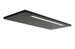 Spiegelschrank Bobbi 90cm modell 1 3 türen und led beleuchtung - graphit