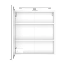 Spiegelschrank Dasa 60cm mit 1 Tür - weiß