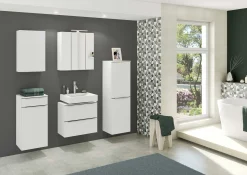 Spiegelschrank Hansen 60cm 3 Türen - weiß
