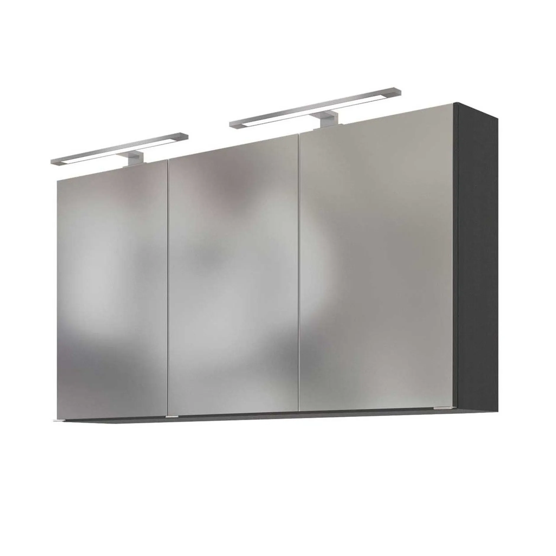 Spiegelschrank Lotuk 120cm 3 Türen - graphitgrau