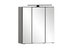 Spiegelschrank Meran | 60 x 20 x 64 cm | Grau