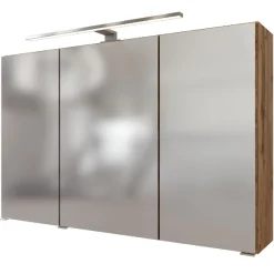 Spiegelschrank Pisca 100cm 3 Türen - Eiche